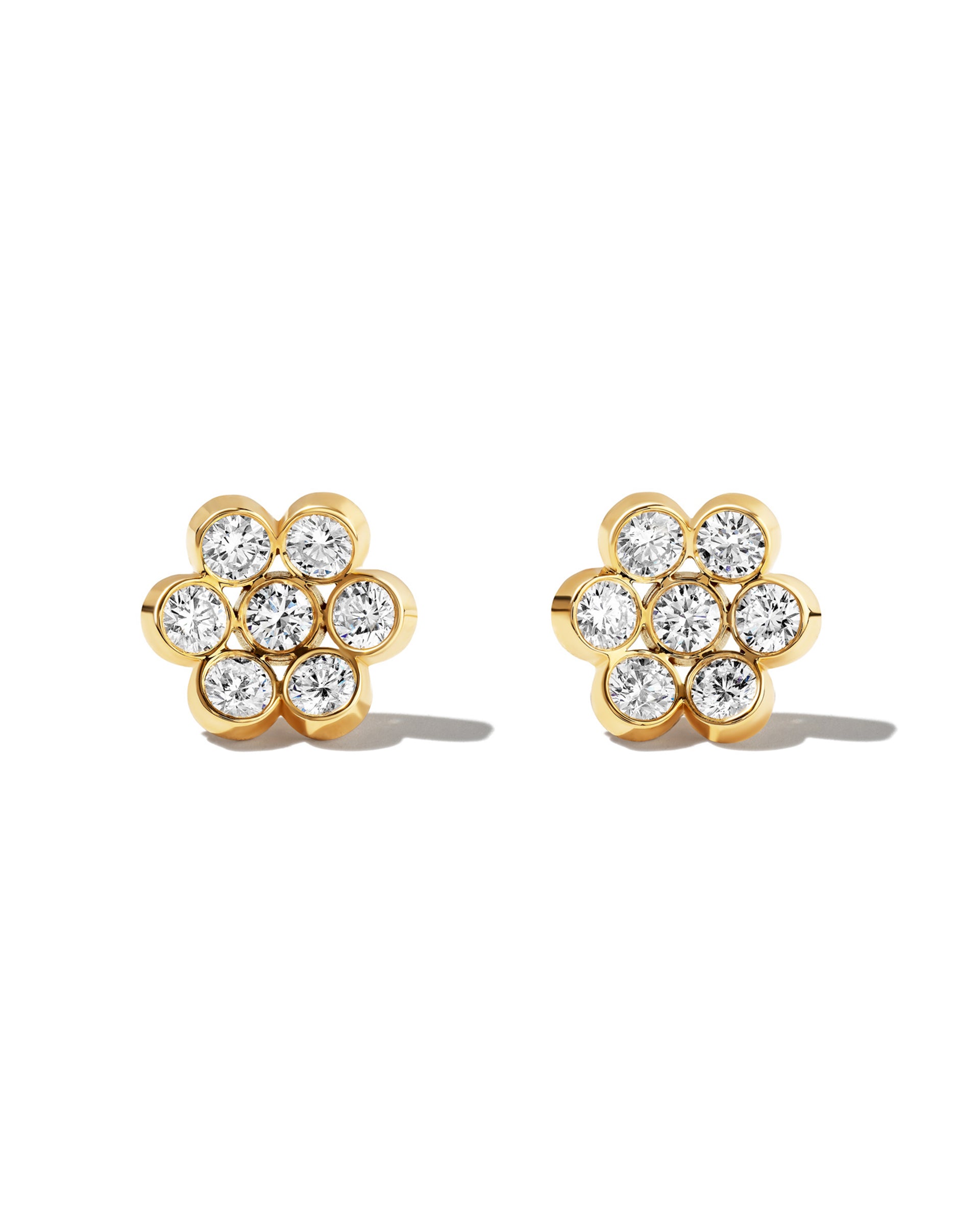 Fiore Diamond Studs, Large