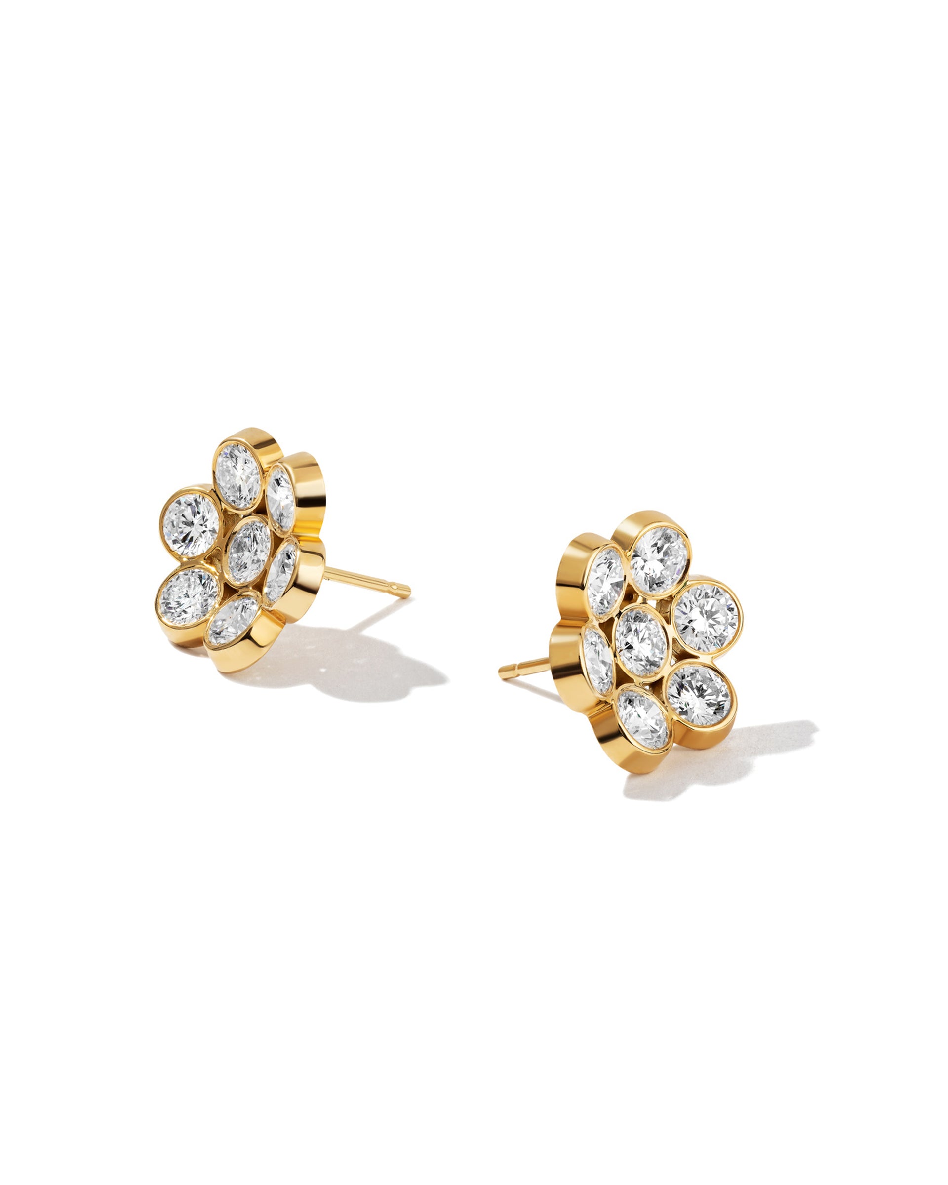 Fiore Diamond Studs, Large