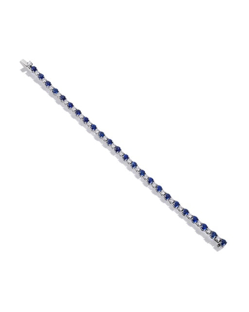 Sapphire and Diamond Bracelet