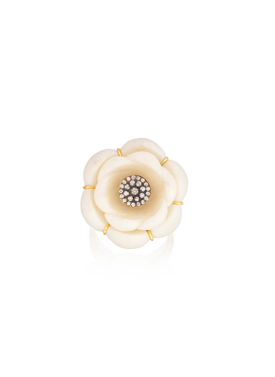Jarina Lotus Flower Ring