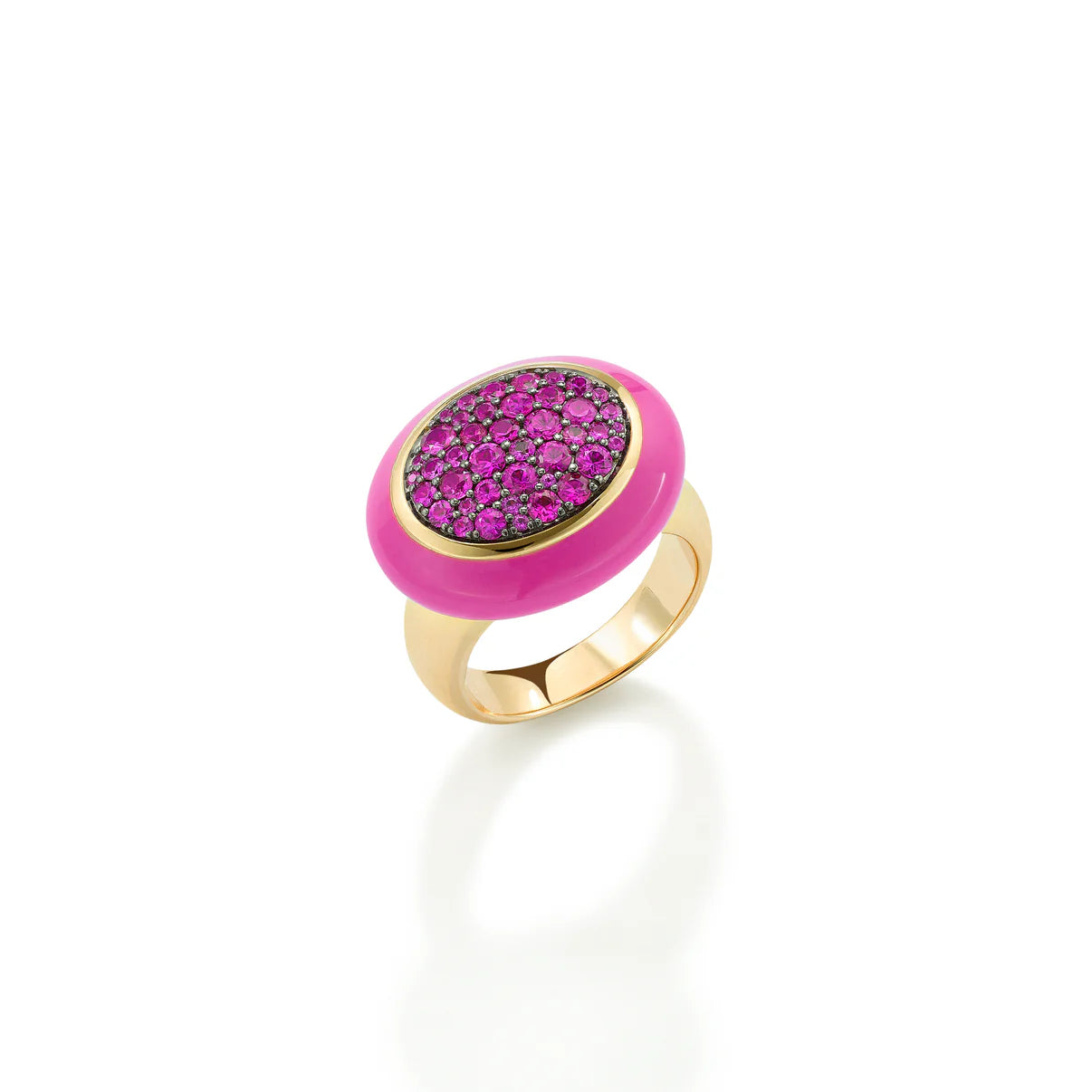 Arena Ring, Pink Sapphire
