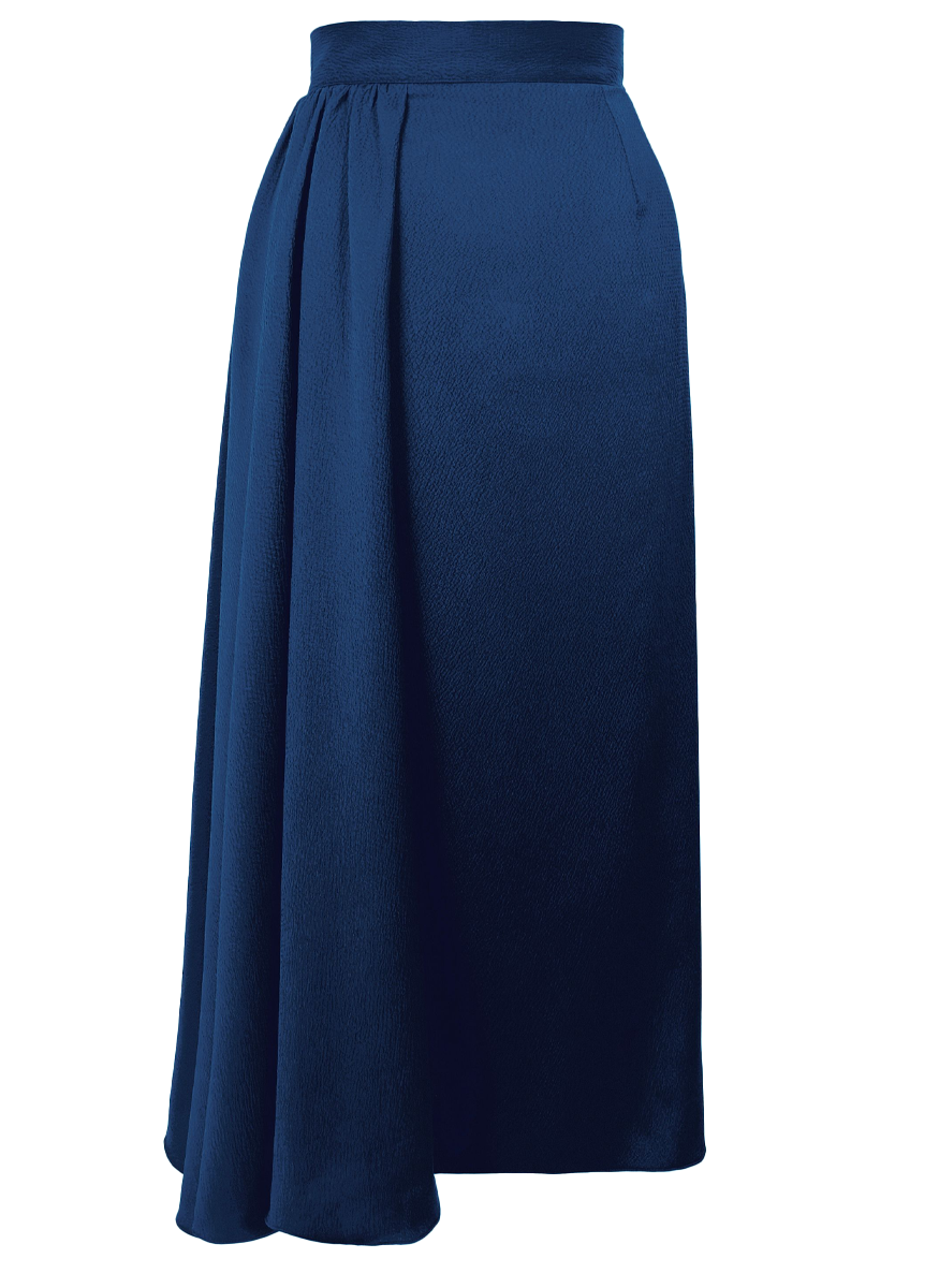 Aurora Skirt in Charmeuse Crinkle
