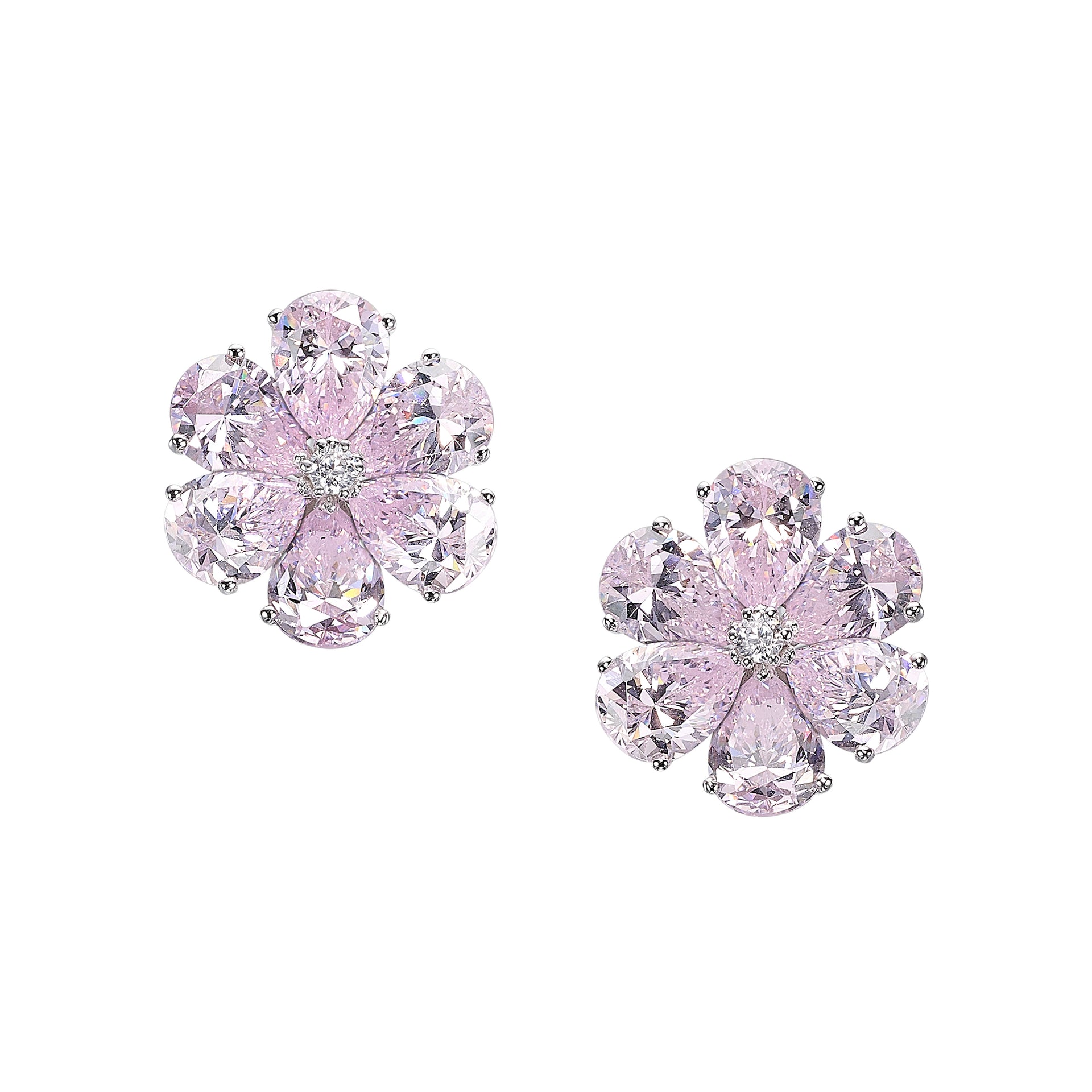 Rose Maguerite Daisy Earrings