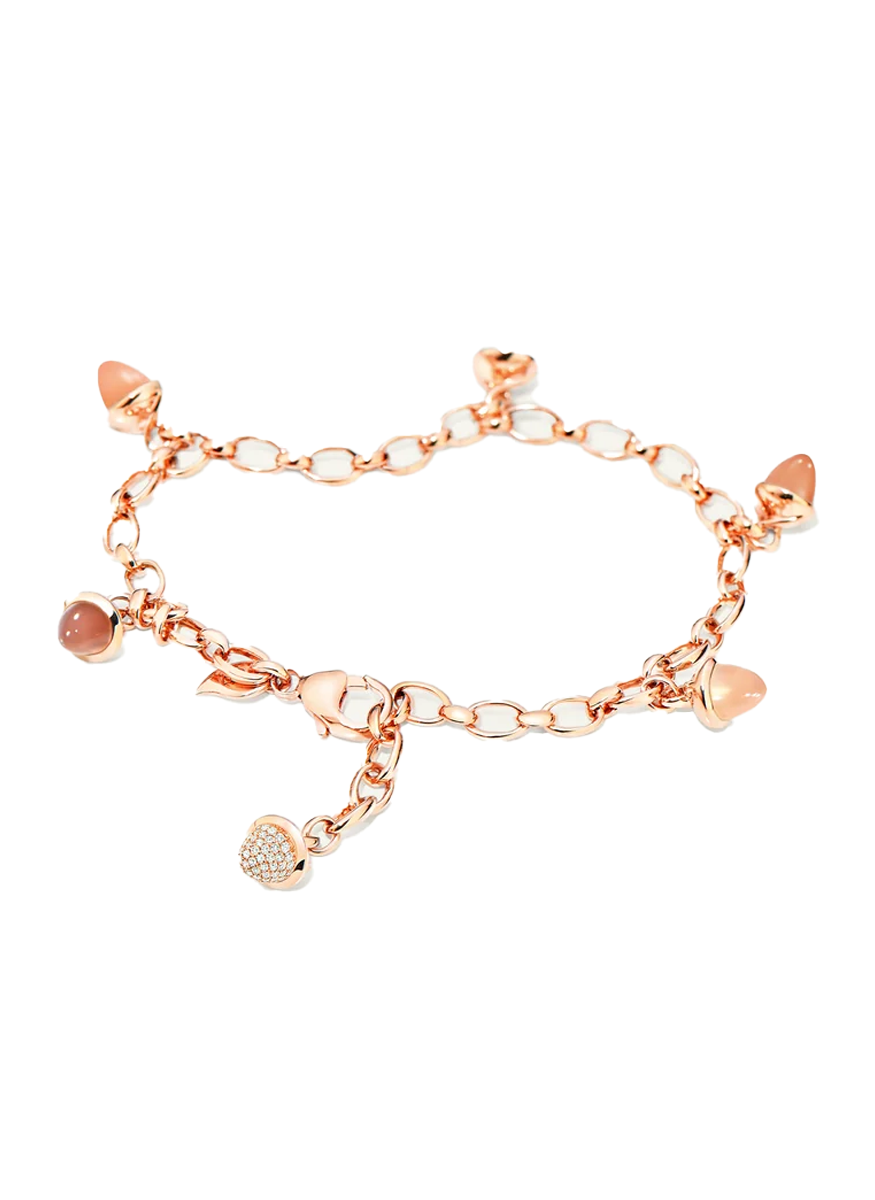 Mikado Charm Bracelet, Camel