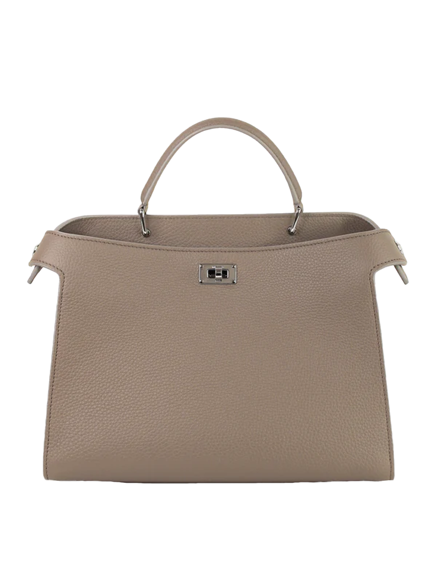 Lutece Top Handle Bag in Elephant
