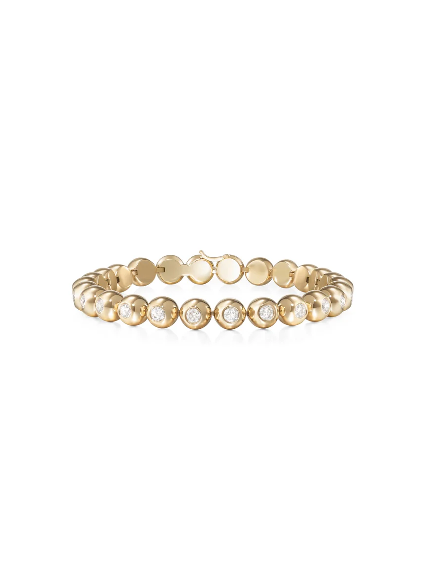 Audrey Bracelet, Medium, Gold