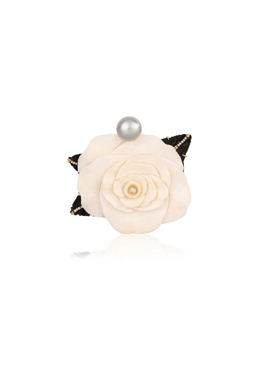 Arang Rose Brooch