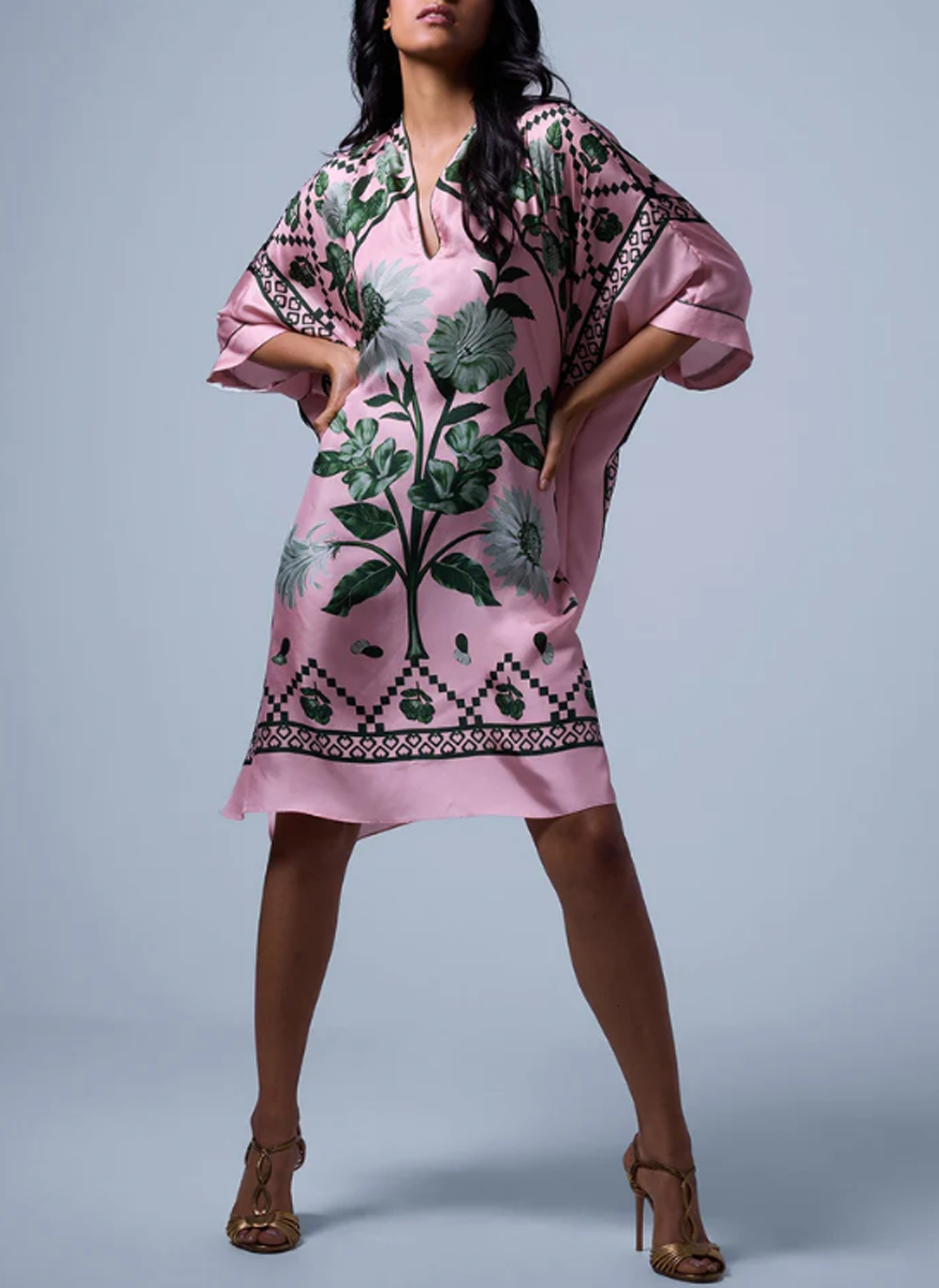 Scarf Silk Dress