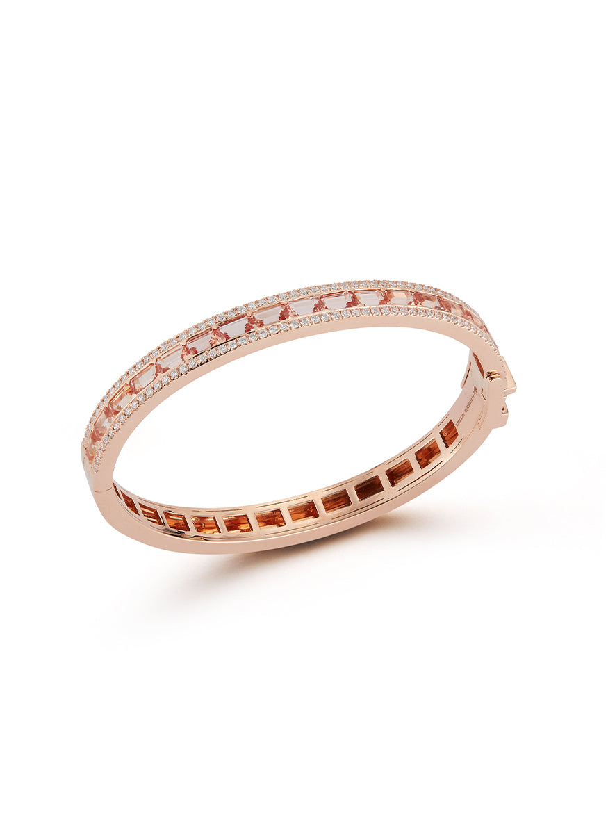 Origami Bangle, Imperial Topaz