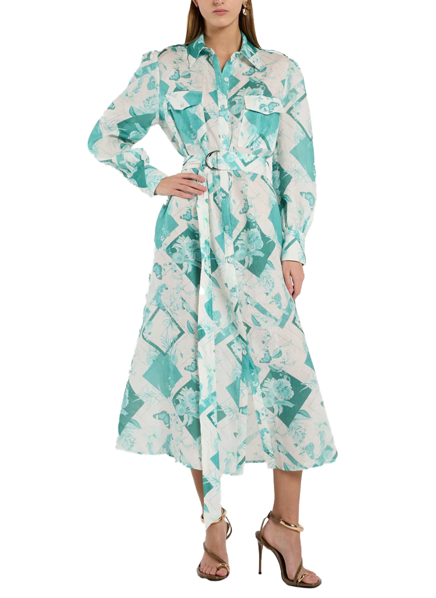 Darcy Dress in Sierra Teal