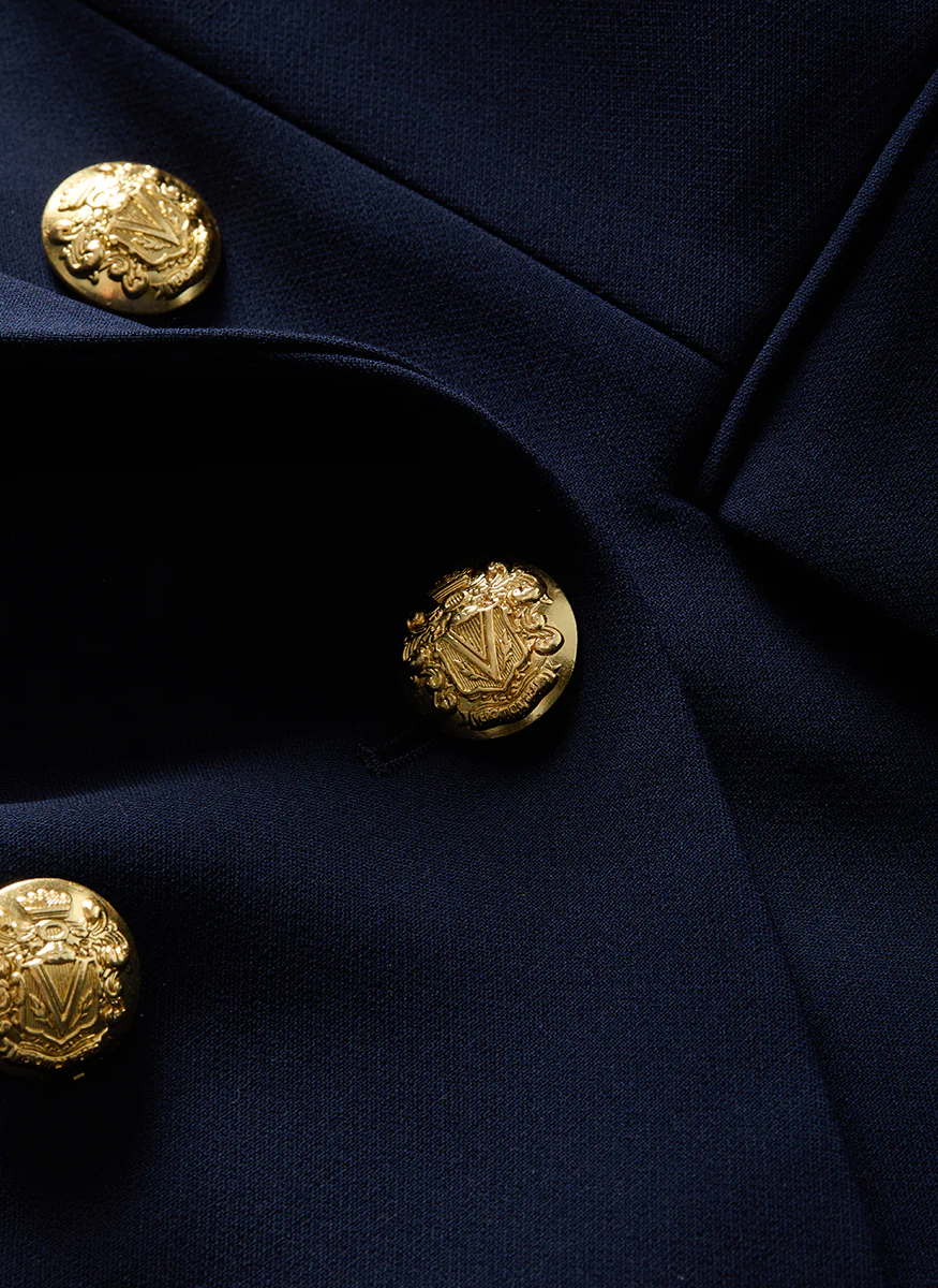 Miller Dickey Jacket in Navy - Veronica Beard