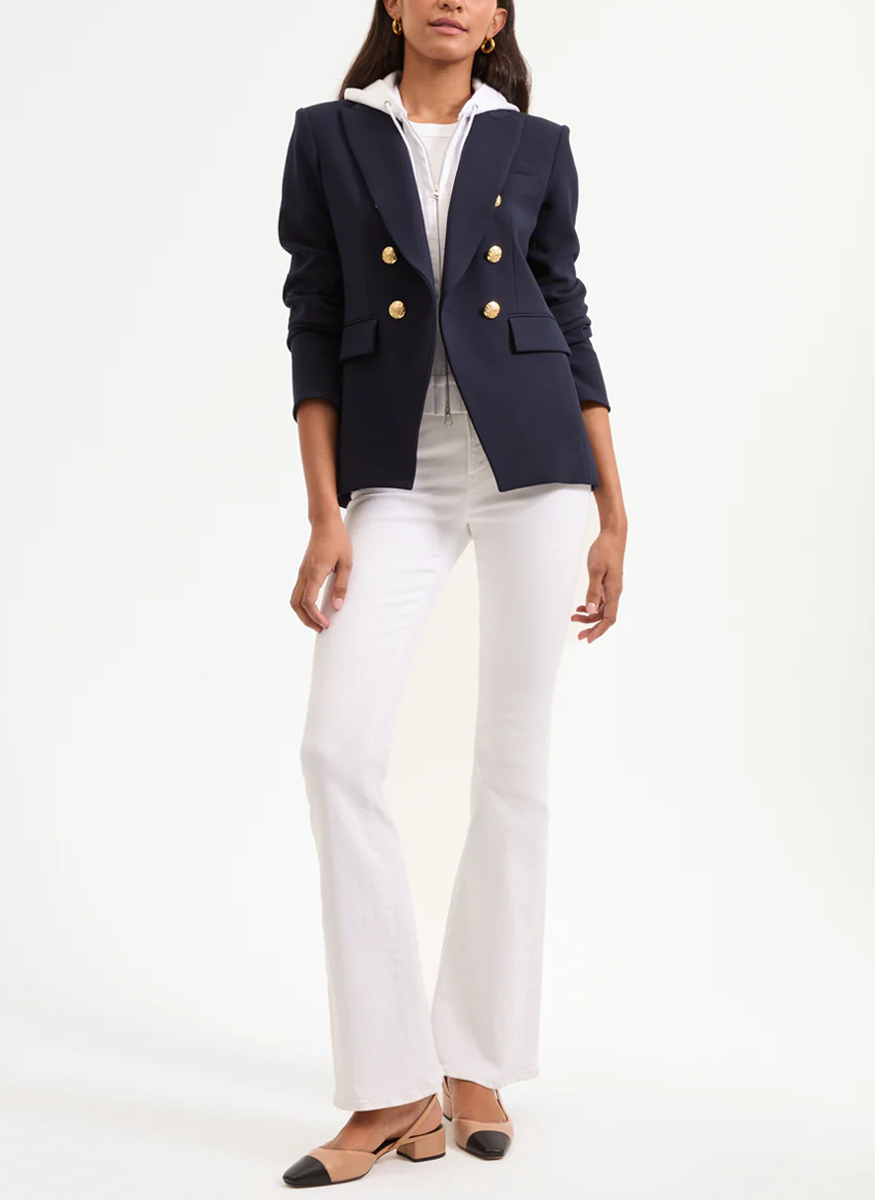 Miller Dickey Jacket in Navy - Veronica Beard
