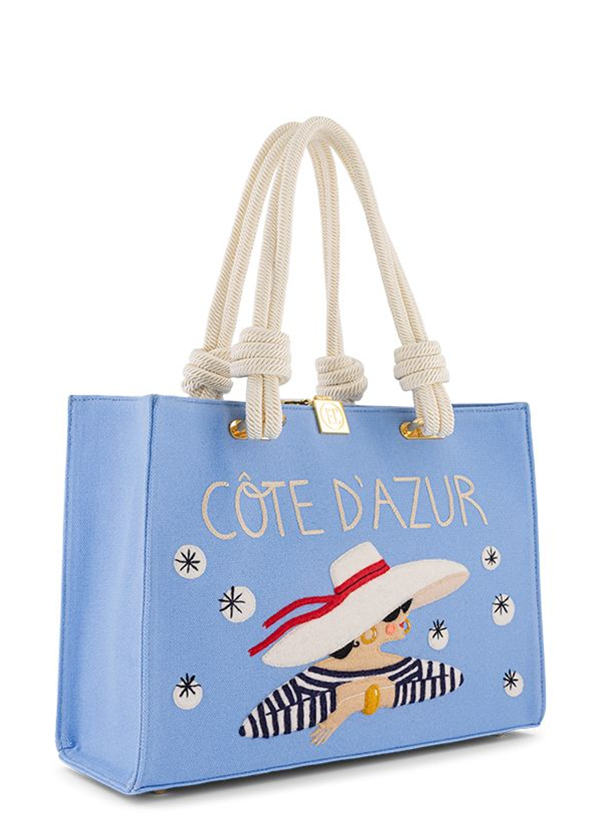Cote D'azur Small Tote