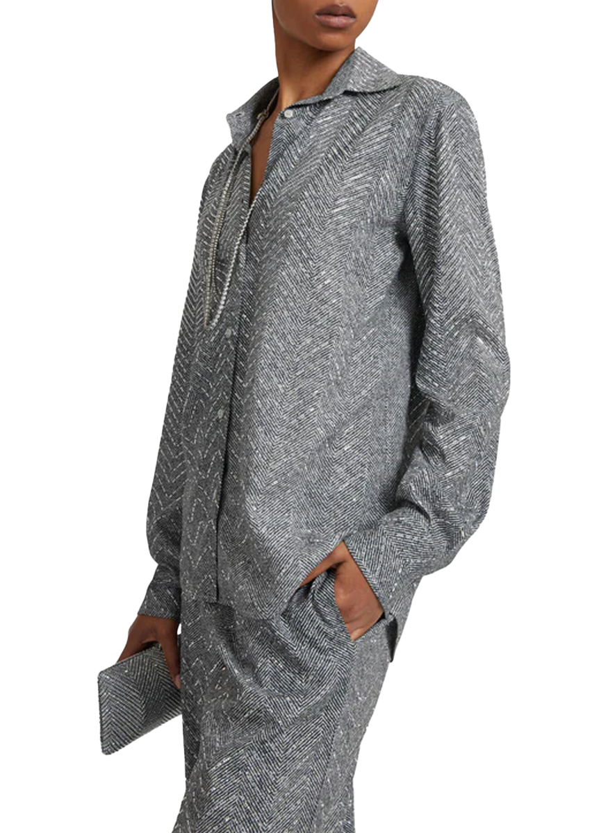 Herringbone with Crystal Top - Ermanno Scervino