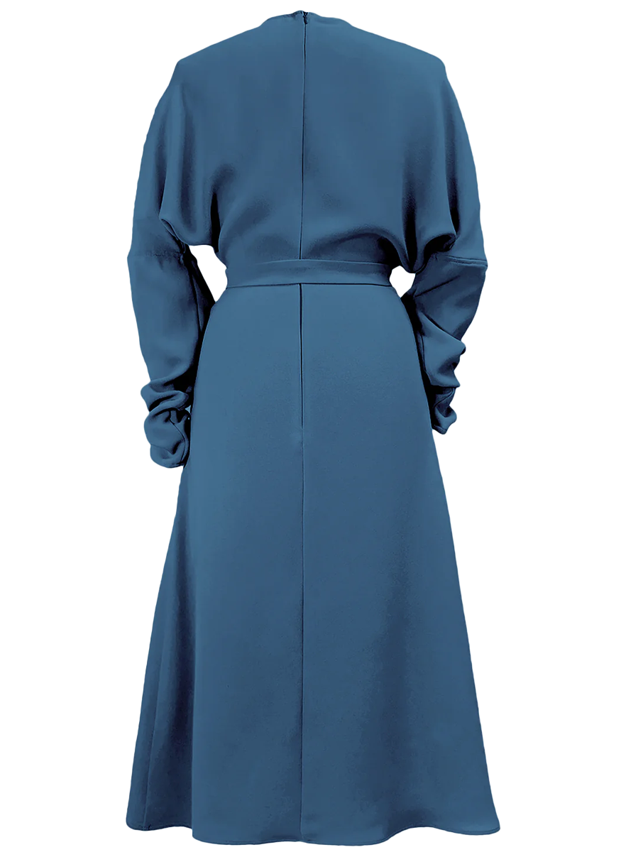 Elsa Midi Dress in Georgette