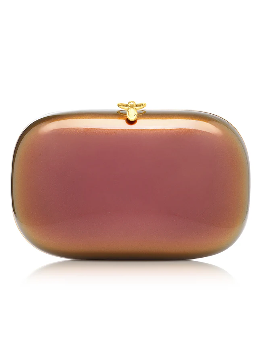 Elina Plus Clutch in Iridescent Sunset Pearl