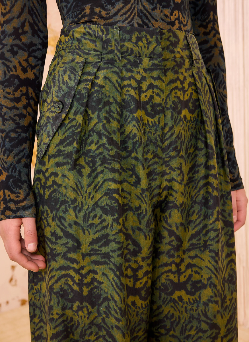 Charlie Silk High Waist Wide Leg Pant - Ulla Johnson