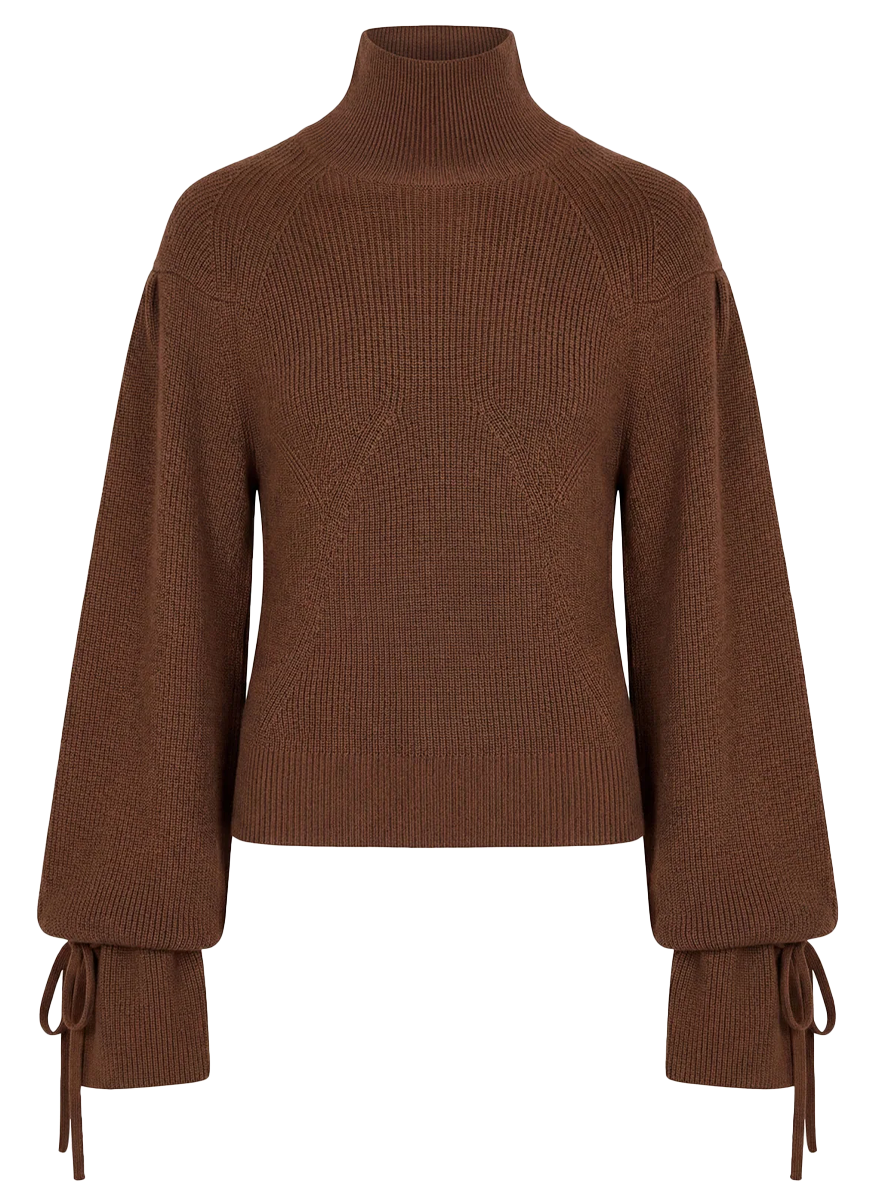 Camille Knit Pullover in Clove
