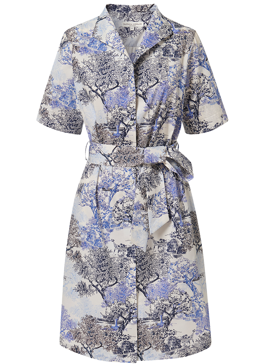Fenja Printed Short Dress