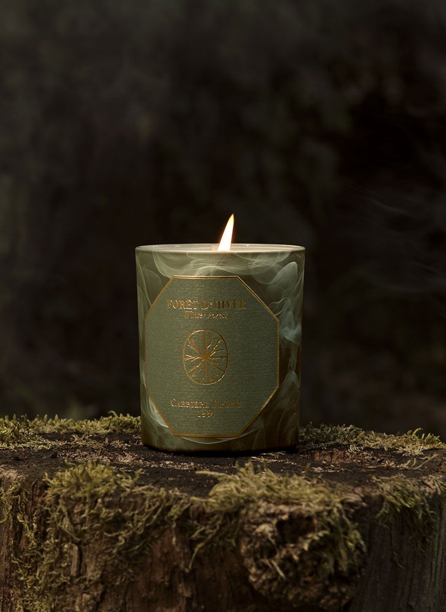 Winter Forest Candle