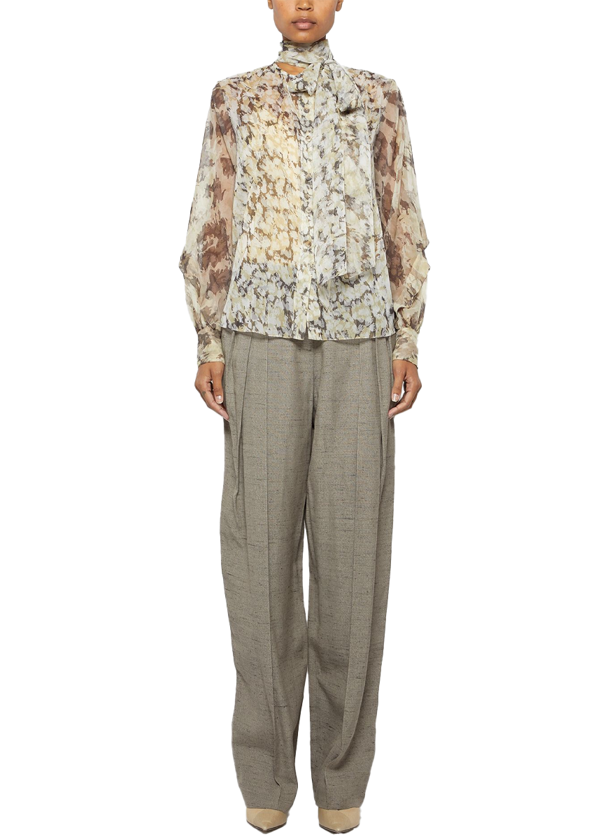 Tie Neck Blouse