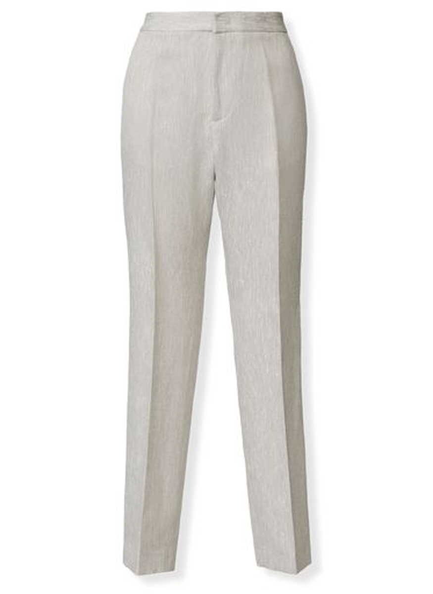 Montefalco Pants in Ice Fil Coupé Goccia Tailoring