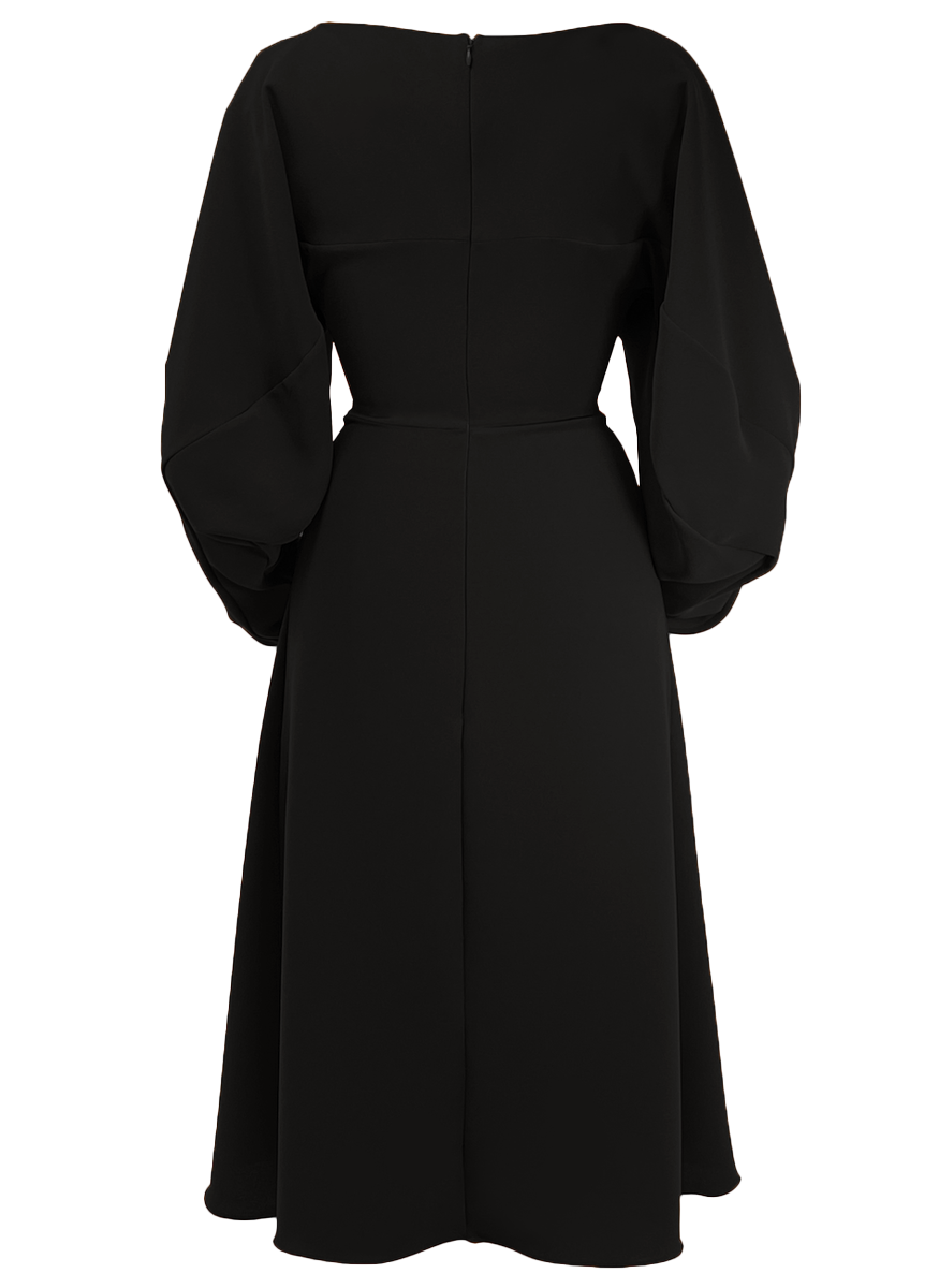 Georgia Dress in Georgette Champion