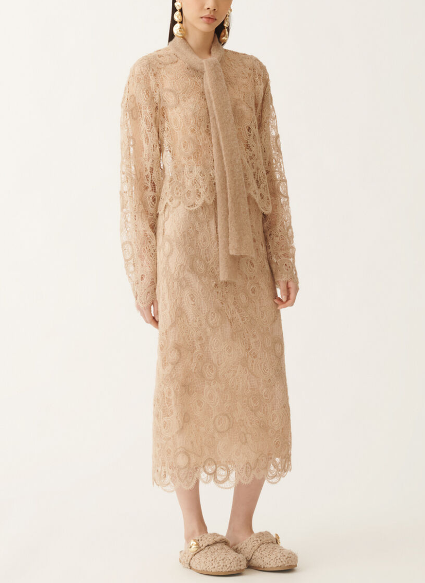 Macramé Lace Skirt