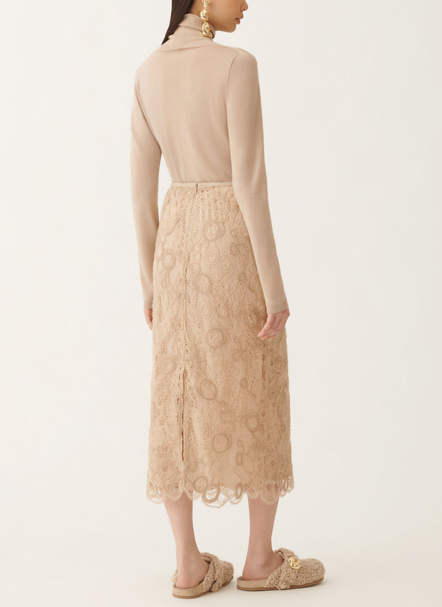 Macramé Lace Skirt - Fabiana Filippi