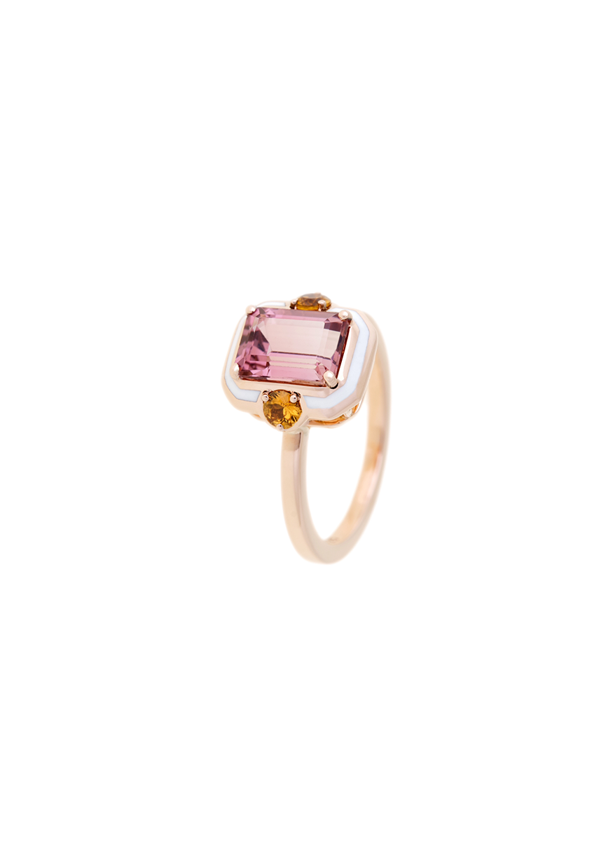 Gemma Pink Tourmaline Ring
