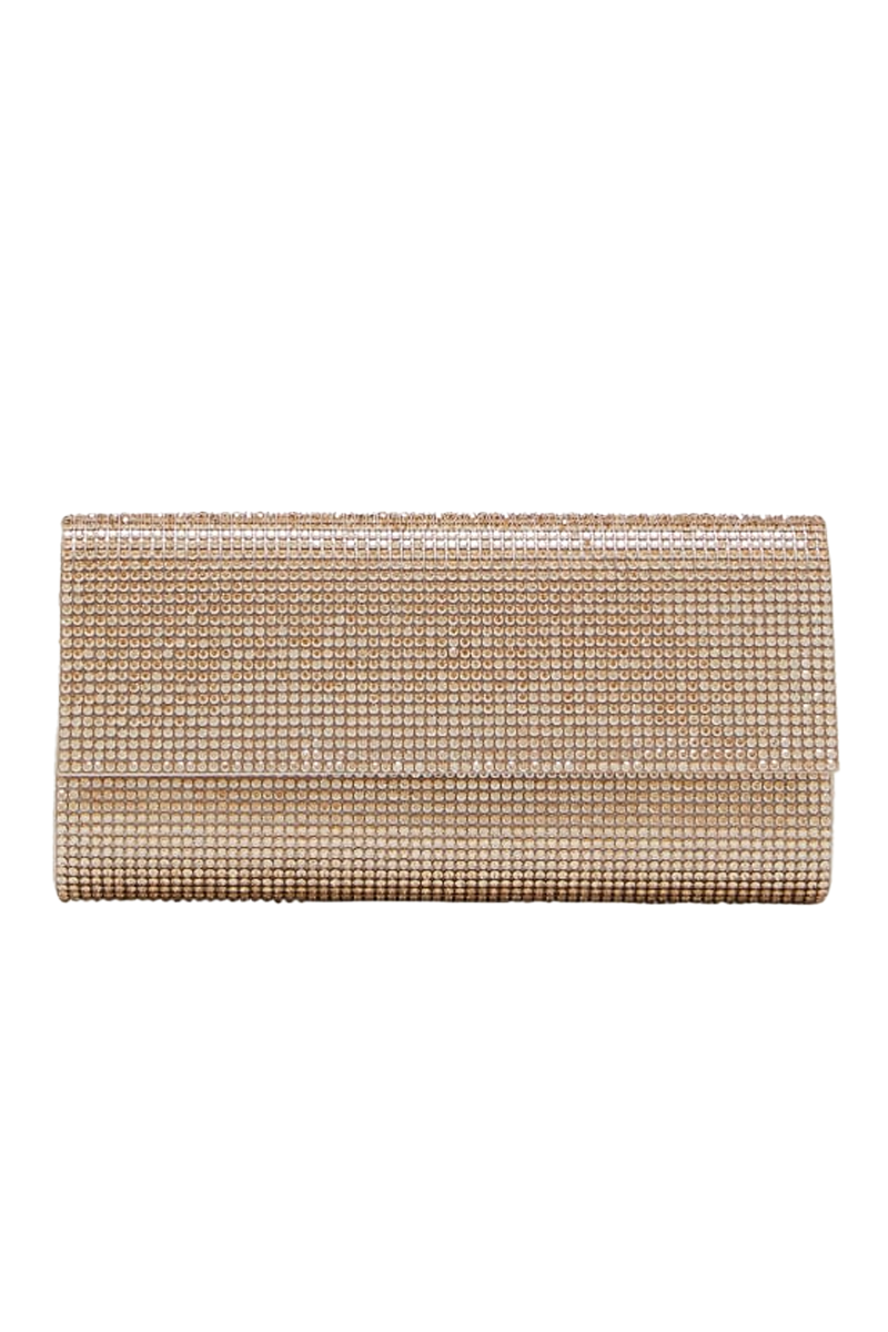 Perry Crystal Clutch in Prosecco