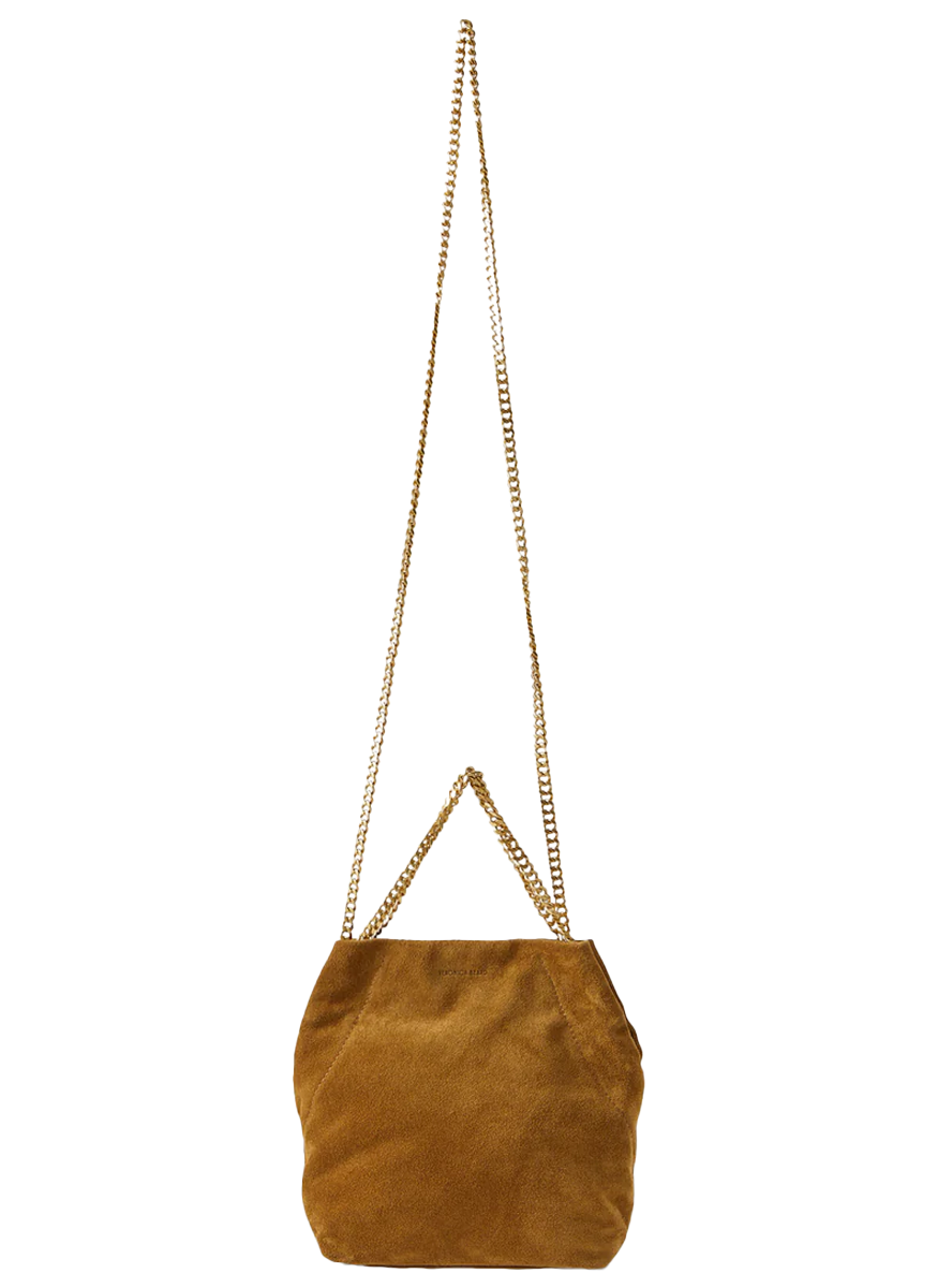 Small Suede Slouch Shoulder Bag