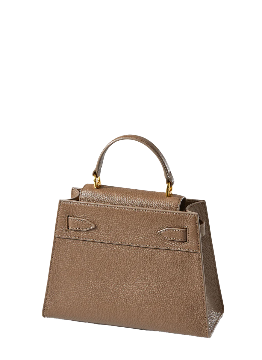 Dash Top Handle Bag in Bark - Veronica Beard