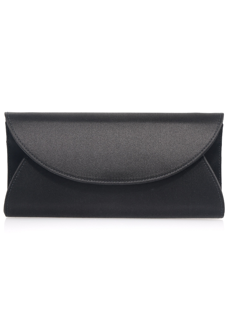 Envelope Taylor in Black Satin