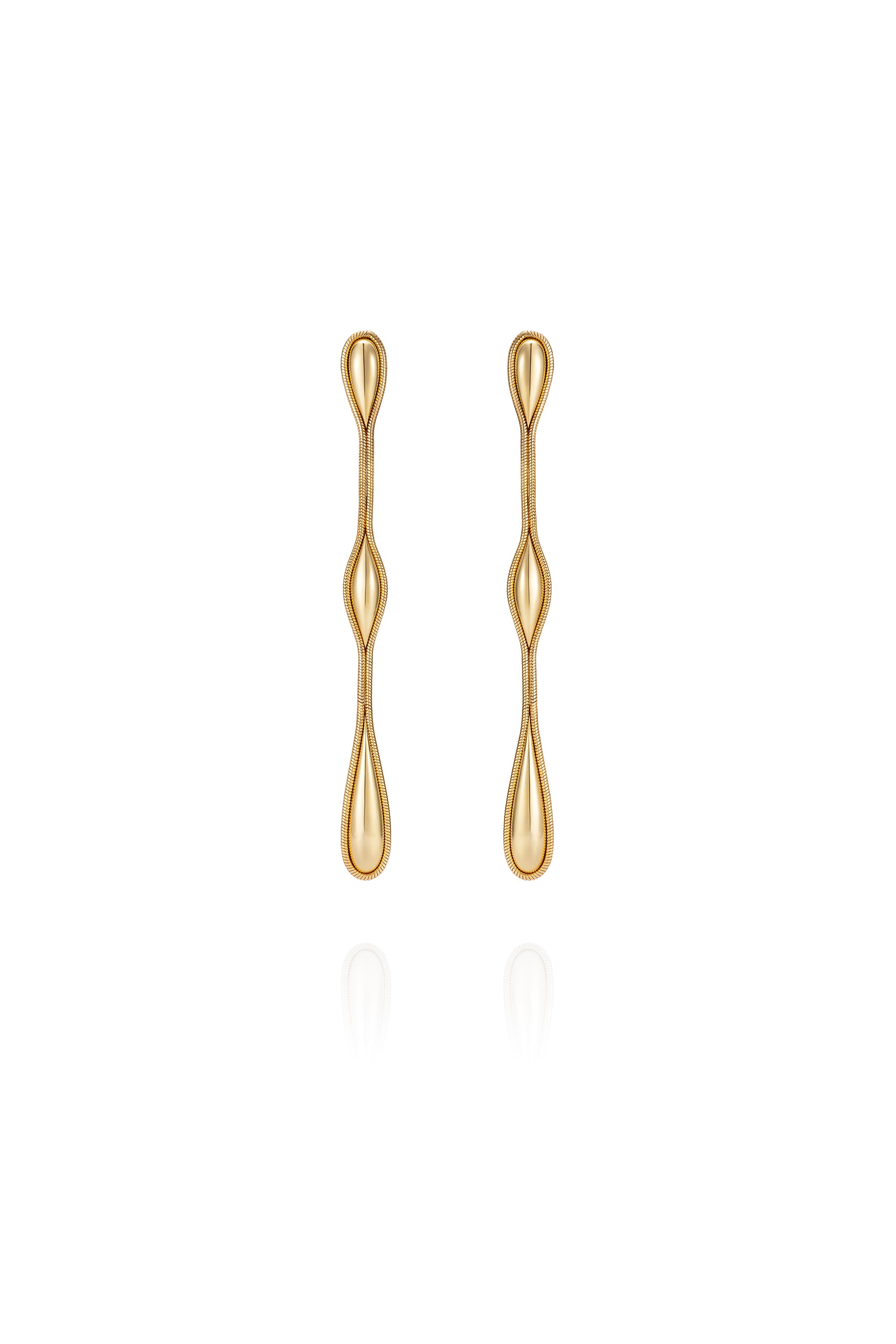 Fluid Gold Earrings