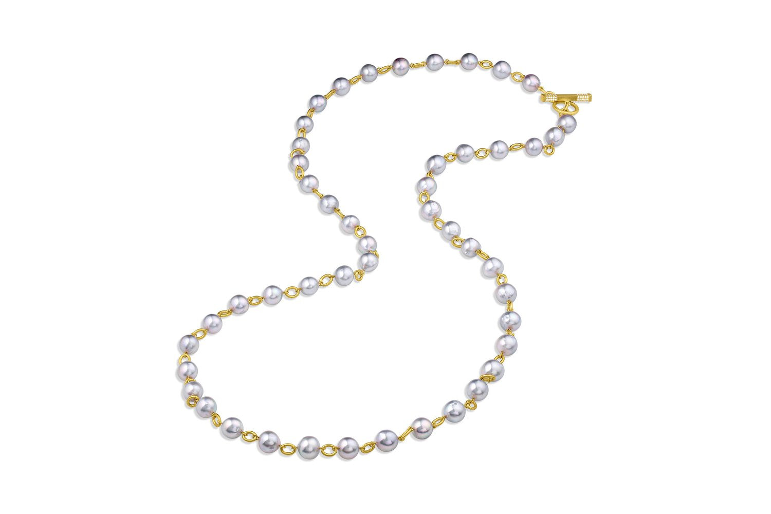 "Bahari" Grey Akoya Pearlstrand