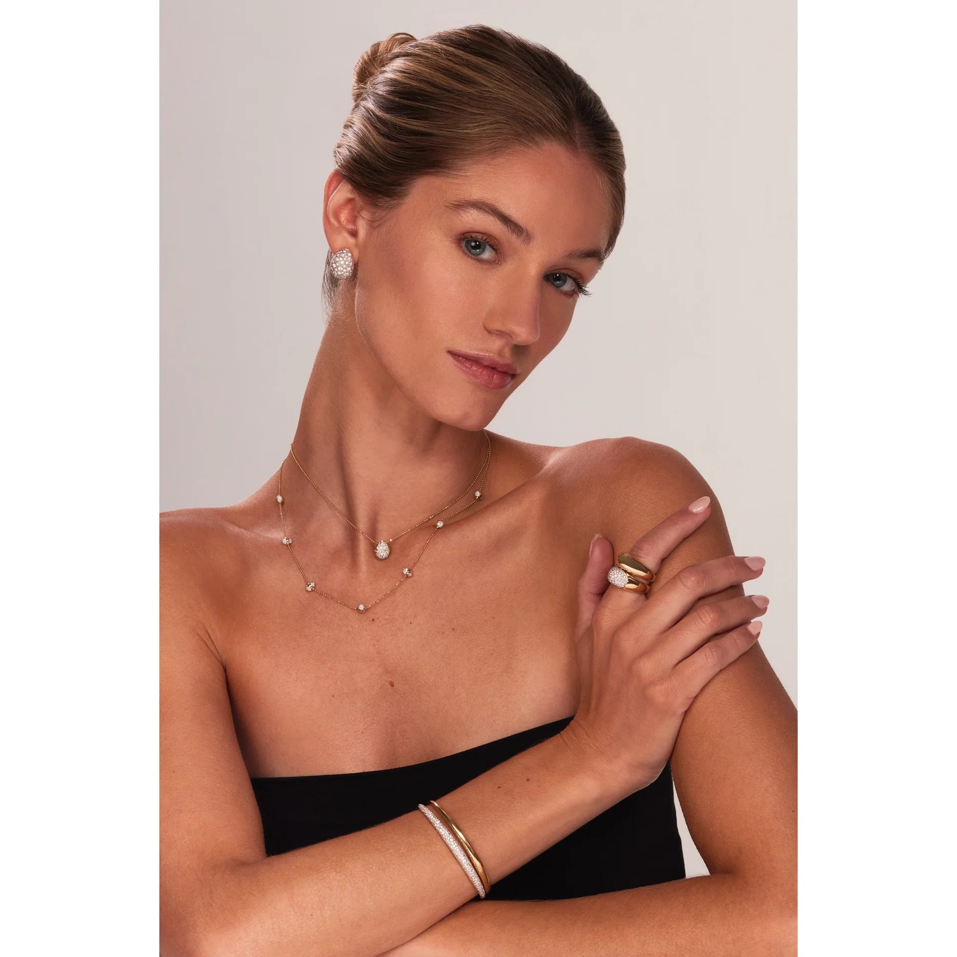 Bahia Diamond Statement Earrings