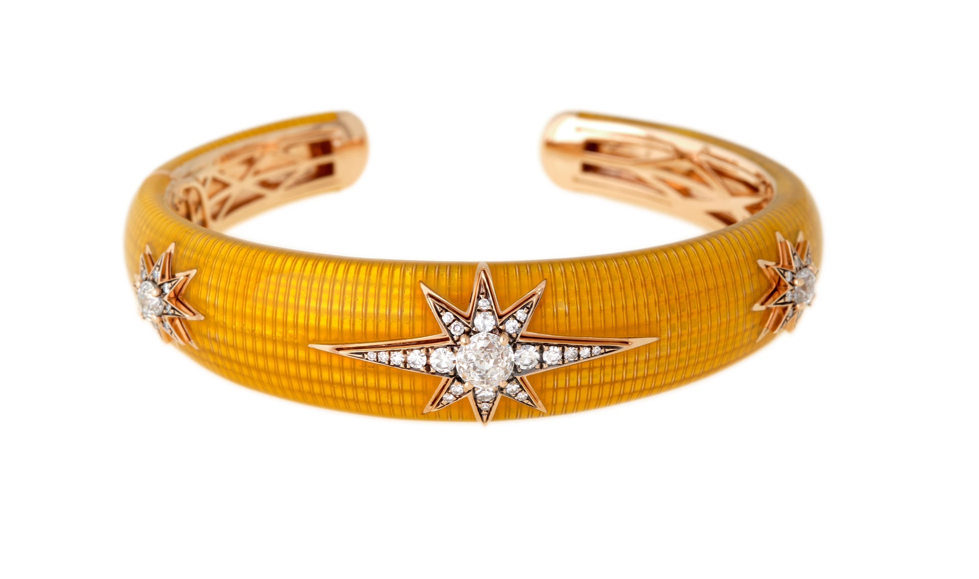 Aida Cuff, Medium, Yellow