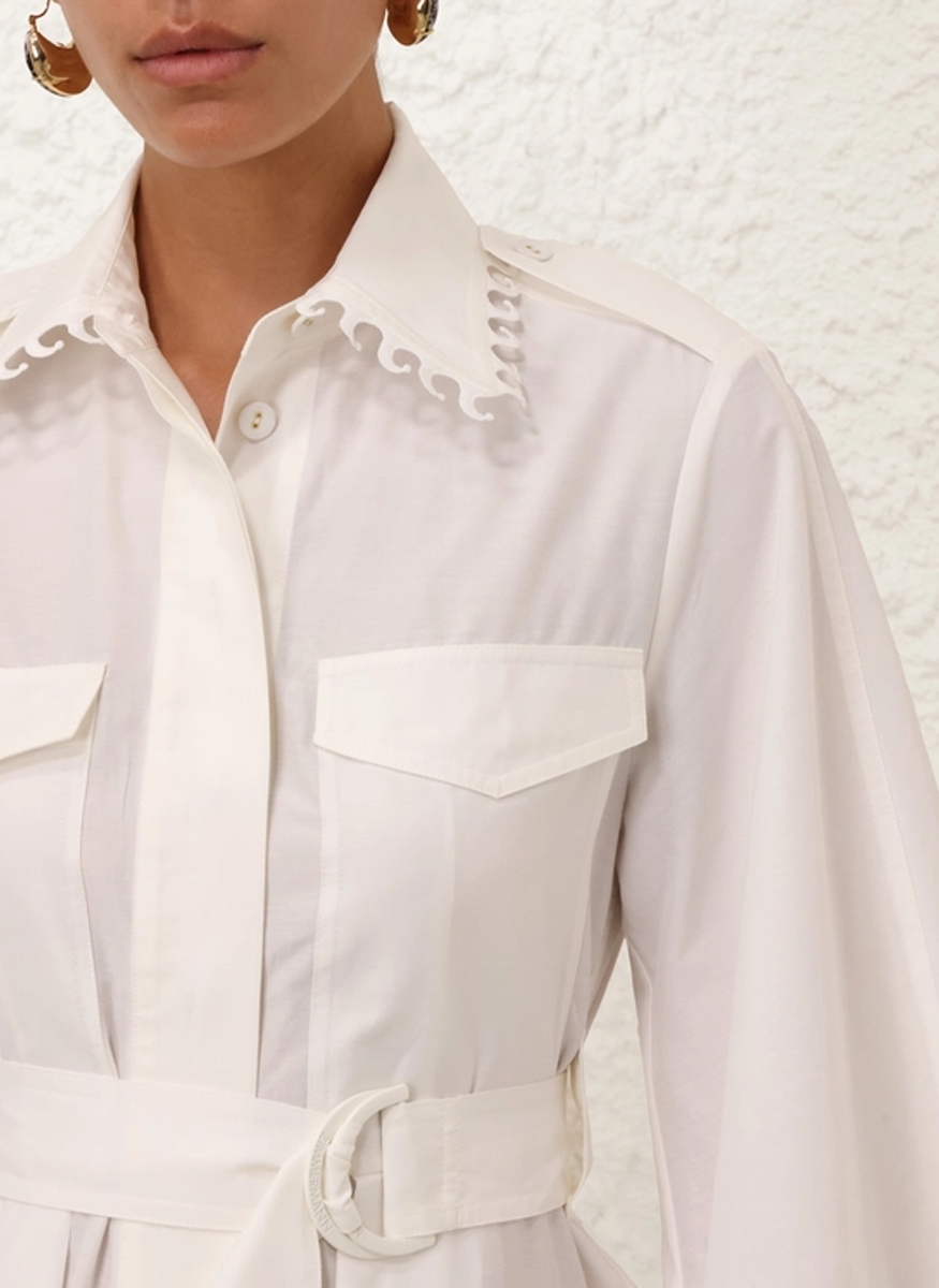 Illuminate Utility Mini Dress - Zimmermann