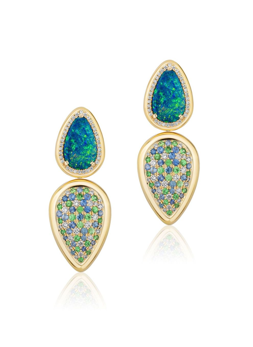 G-One Opal Pearshape Earrings