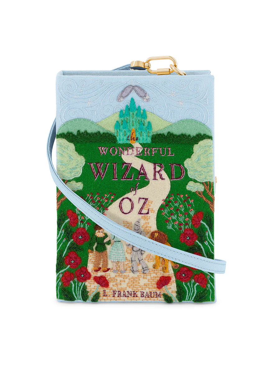 Wonderful Wizard of Oz Book Clutch with Strap