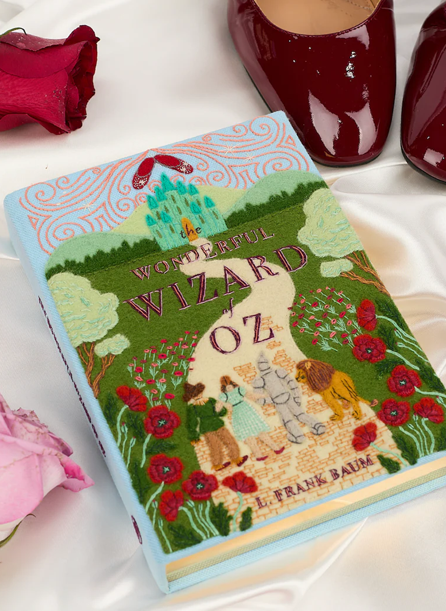 Wonderful Wizard of Oz Book Clutch with Strap