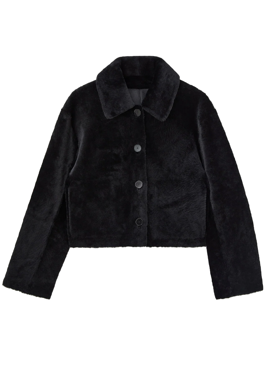 Alloway Reversible Soft Shearling Jacket