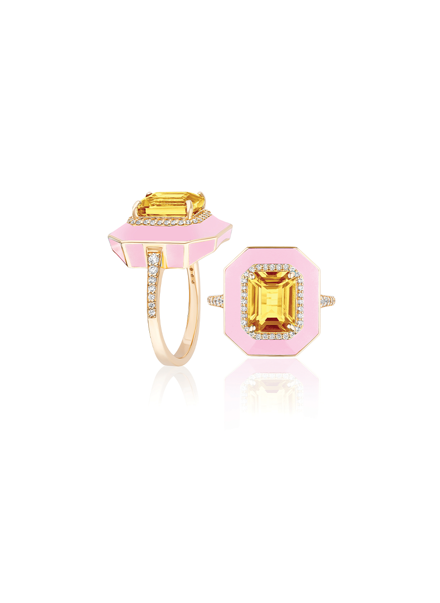 Queen Citrine Ring