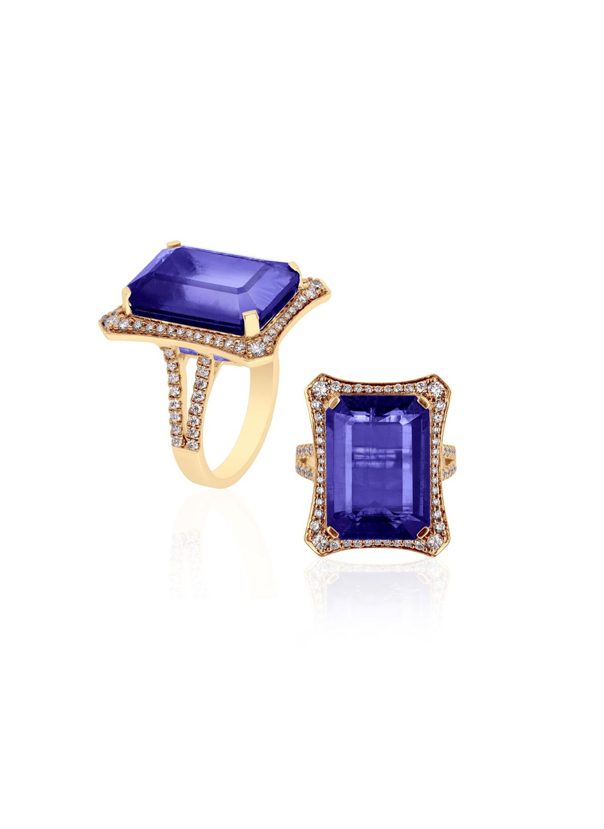 G-One Tanzanite Ring
