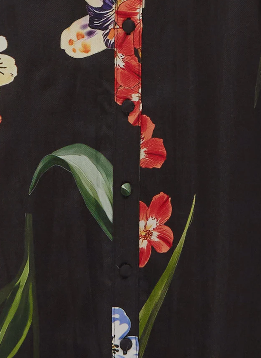 Josephine Silk Gown - Leo Lin