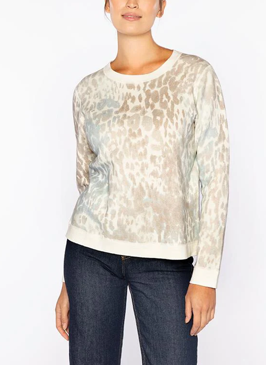 Leopard Print Sweatshirt