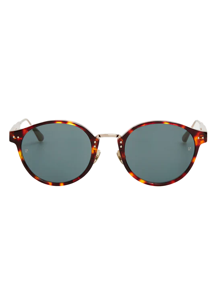 Marco Oval Sunglasses in Dark Tortoiseshell