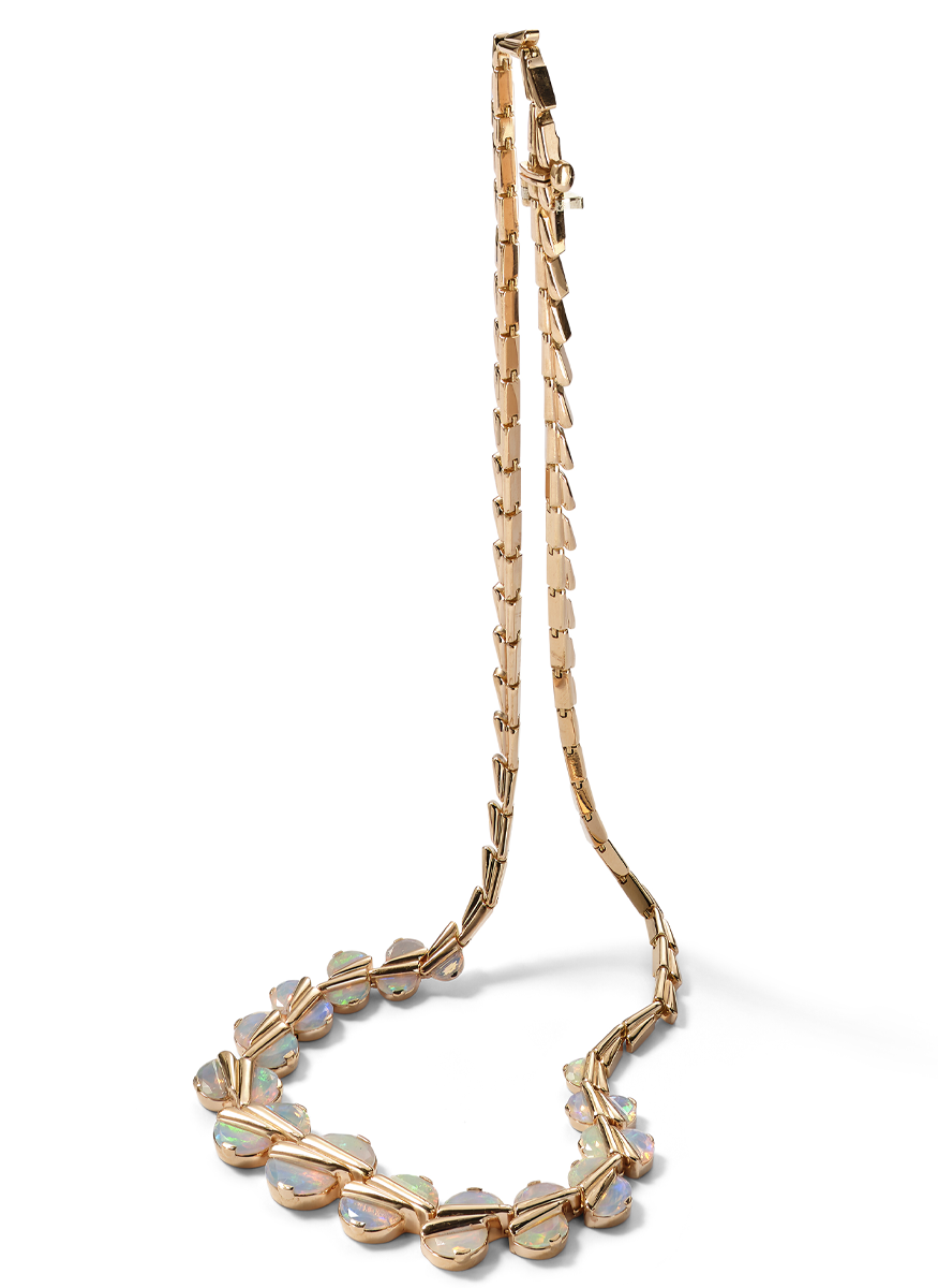 Lily Pad Riviere Necklace