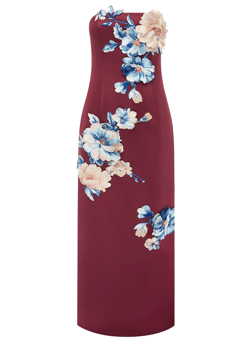 Rayna Embroidered Maxi Dress
